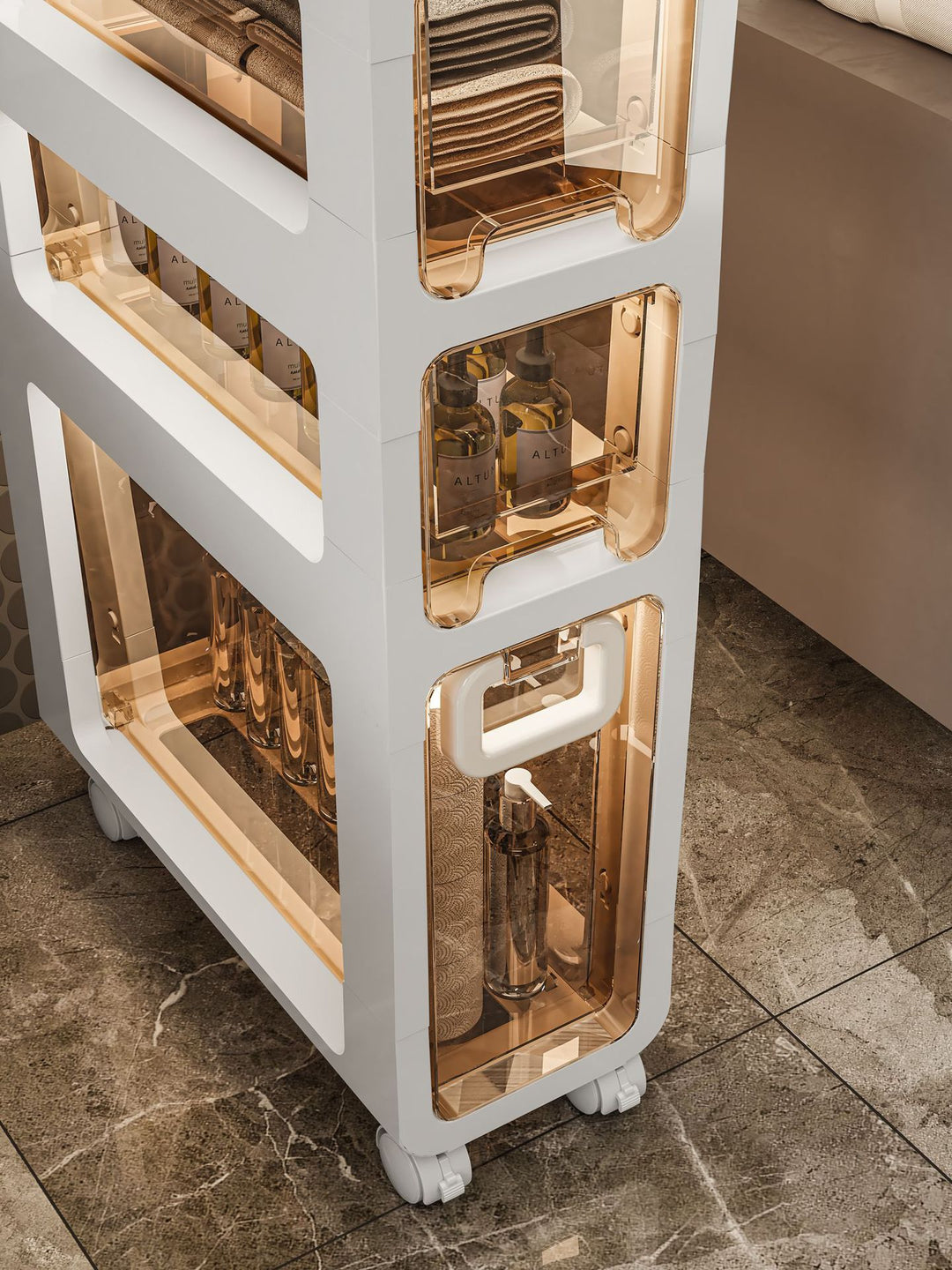 Vertical Rolling Storage Organizer Meso Living
