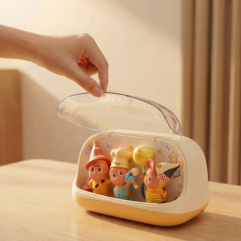 Whimsical Tissue Box Holder with Character Design Meso Living