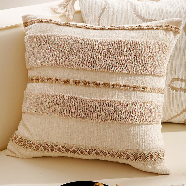Structured Decorative Cushion Cover
