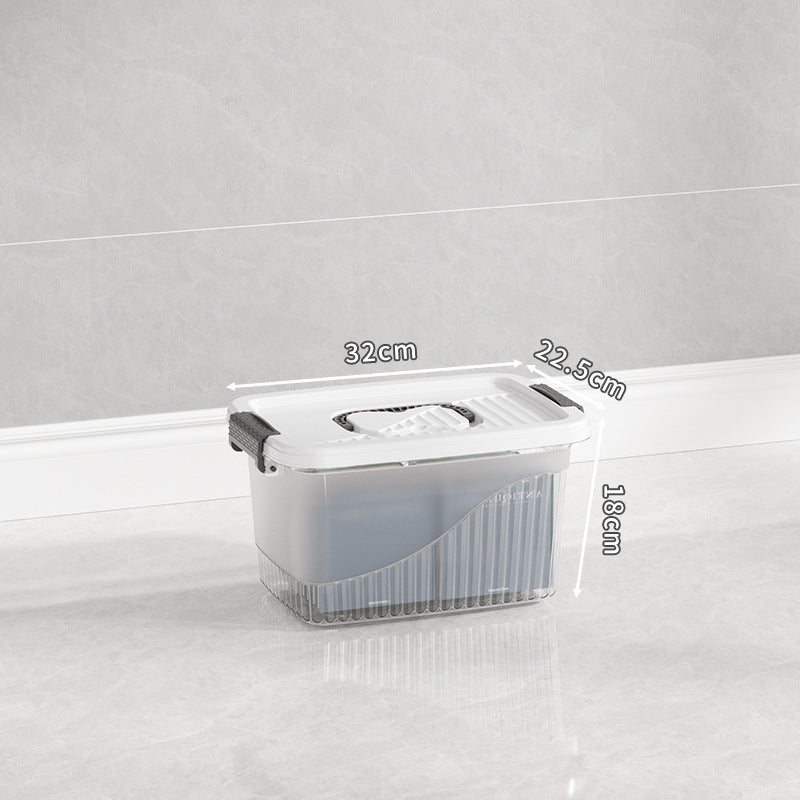 Multi-Functional Storage Box with Durable Lid Meso Living