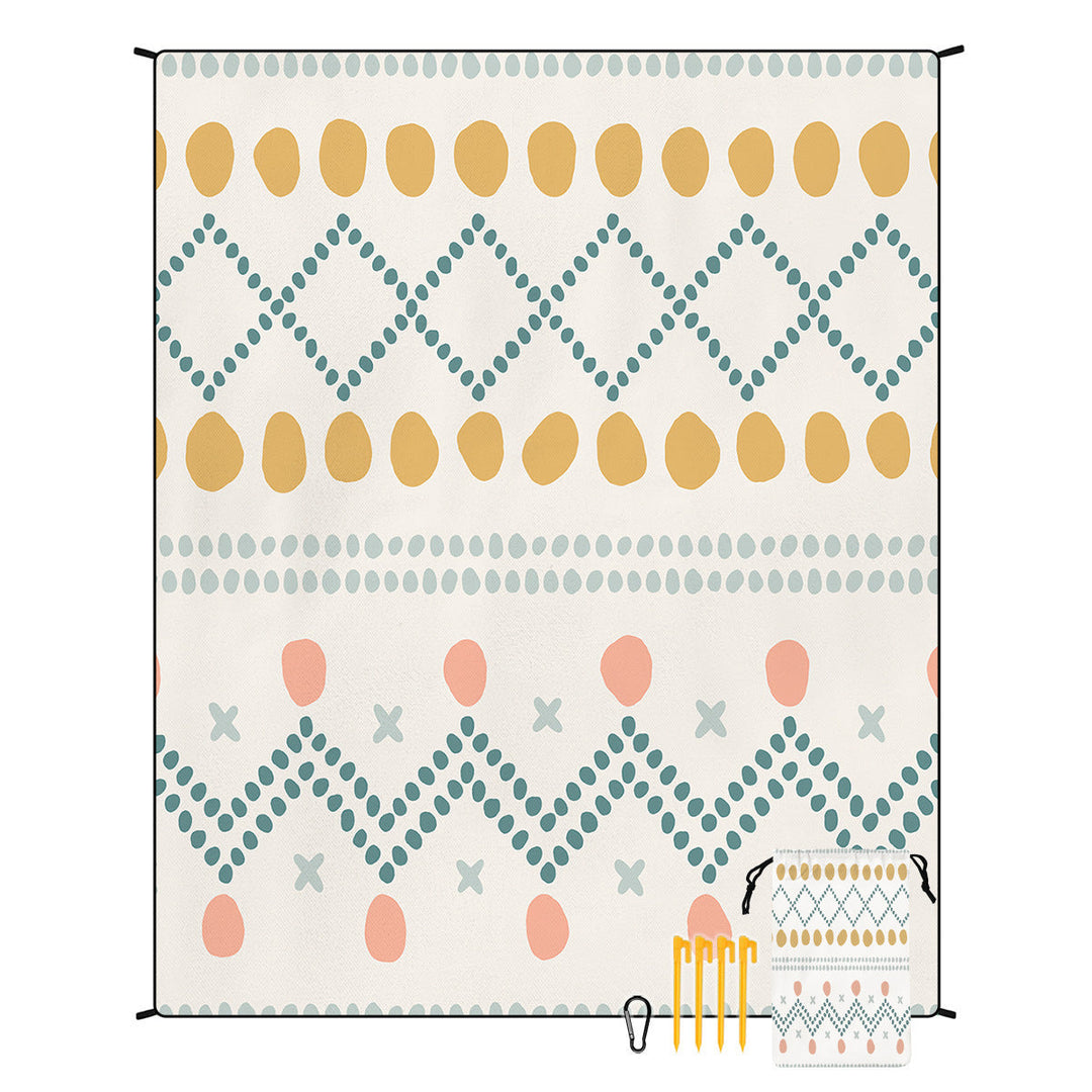 Geometric Print Tapestry