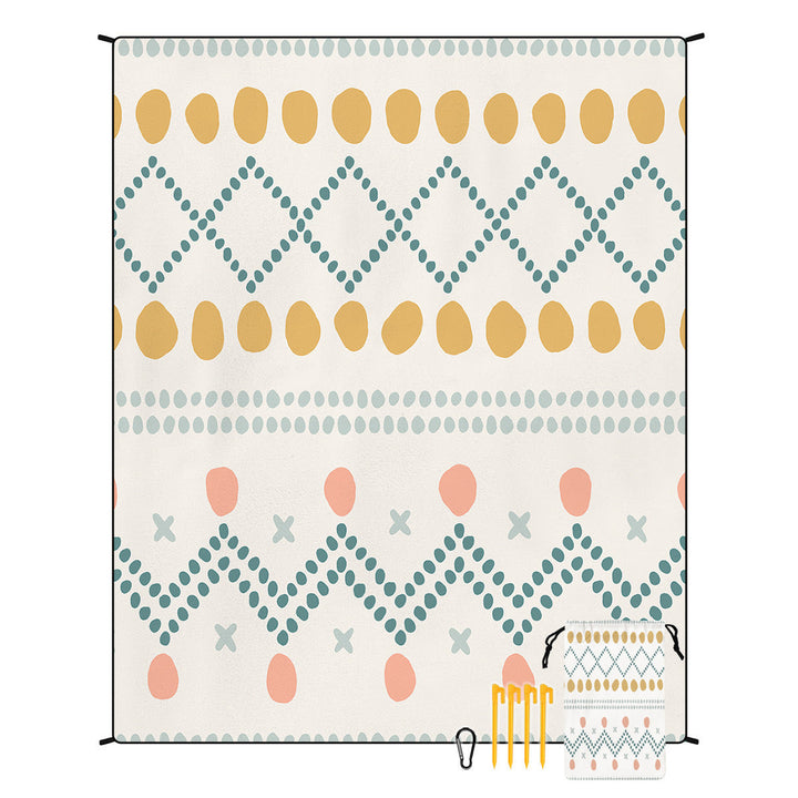 Geometric Print Tapestry