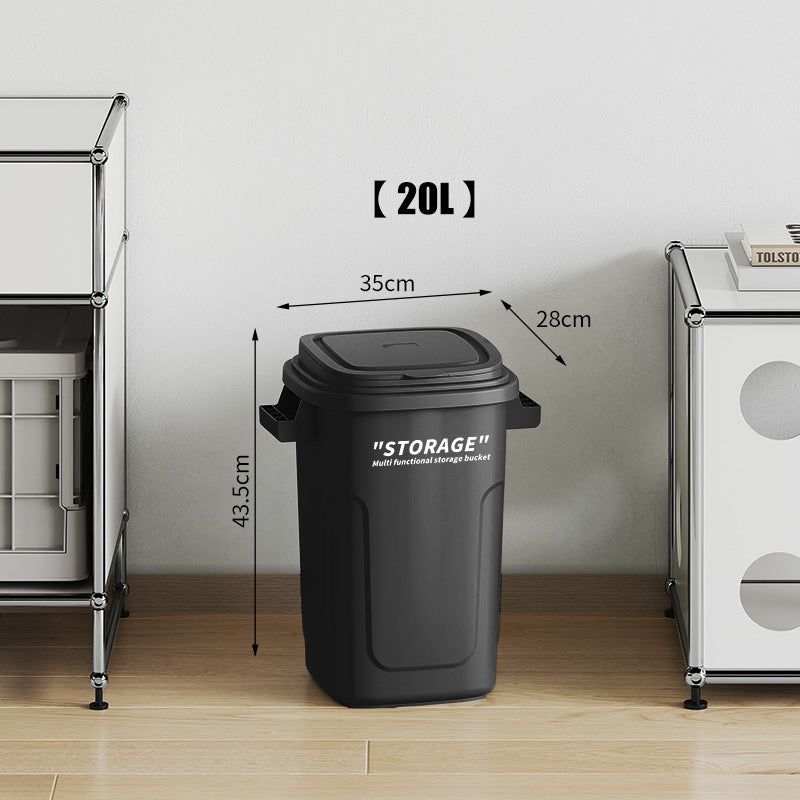 Multi-Purpose Storage Bucket with Lid Meso Living