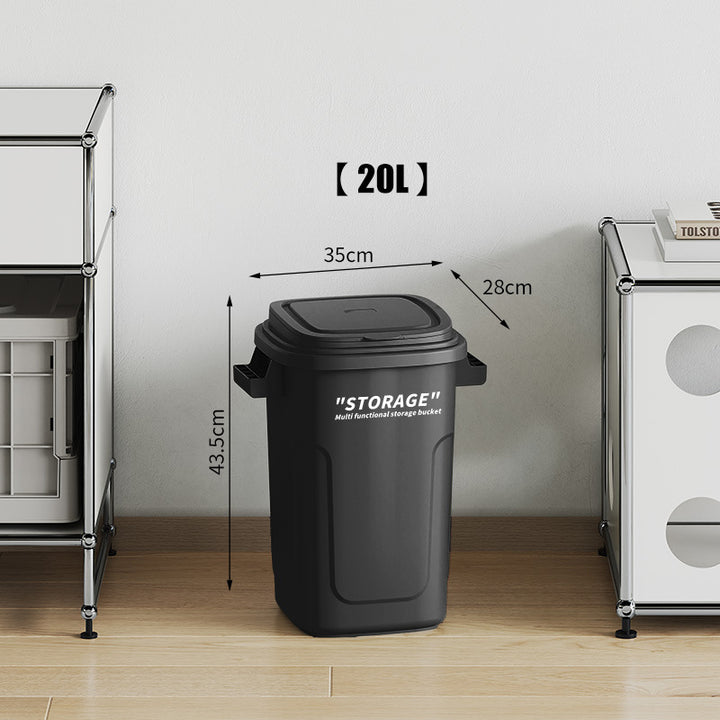 Multi-Purpose Storage Bucket with Lid Meso Living