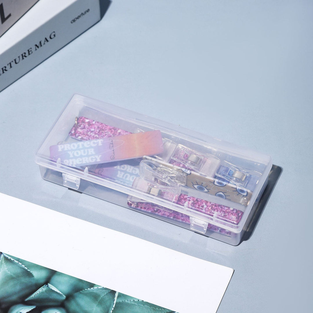 Transparent Organizing Storage Box Meso Living