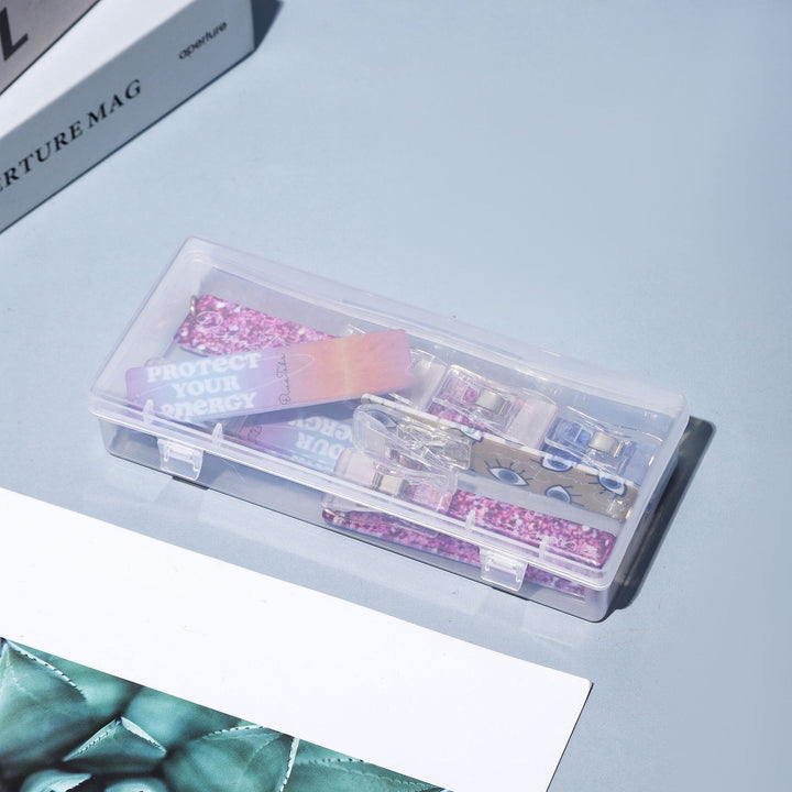 Transparent Organizing Storage Box Meso Living