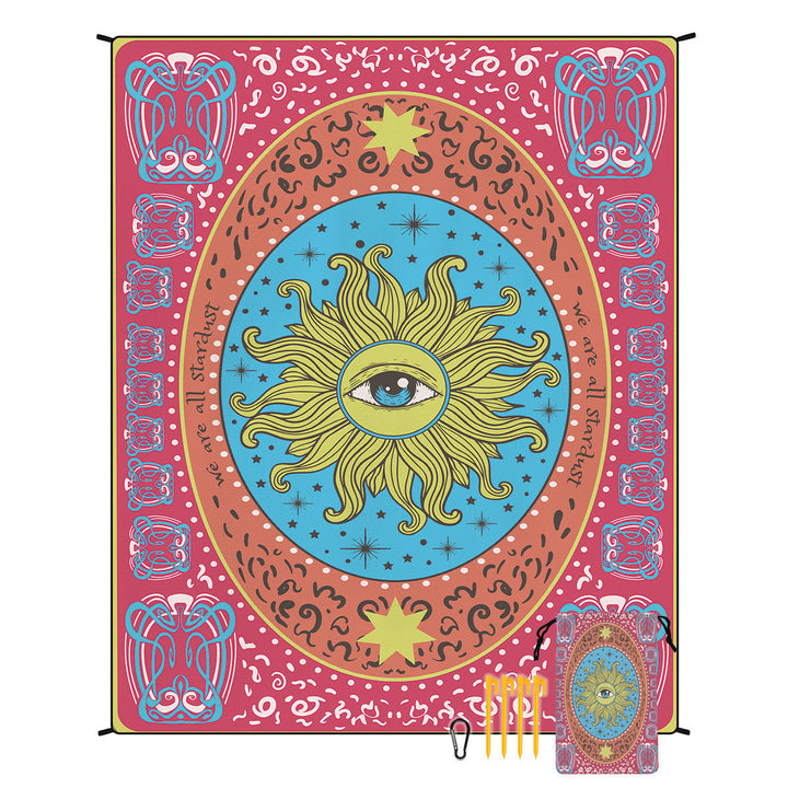 Geometric Print Tapestry