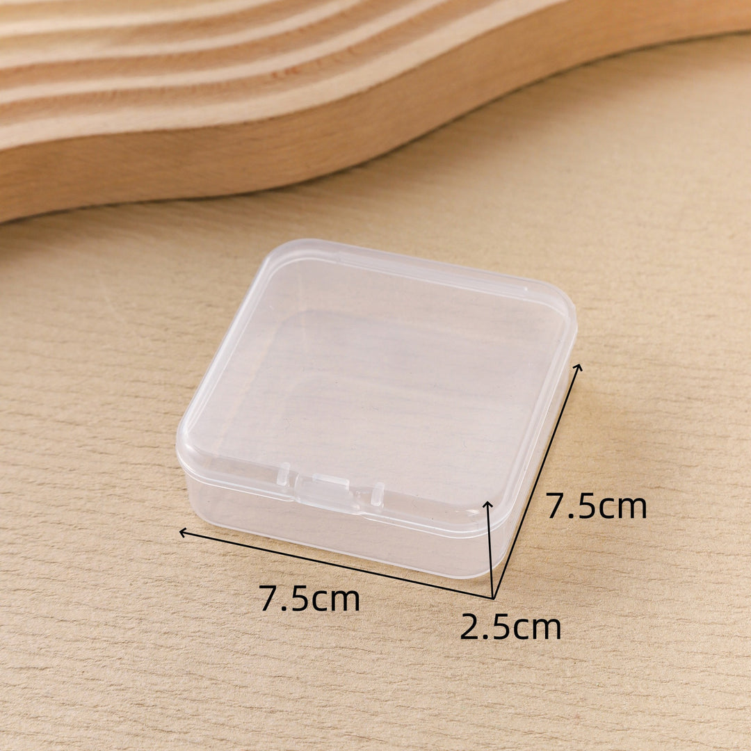 Clear Square Storage Tray Meso Living