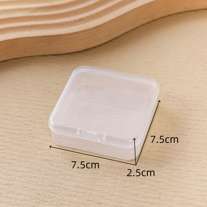Clear Square Storage Tray Meso Living