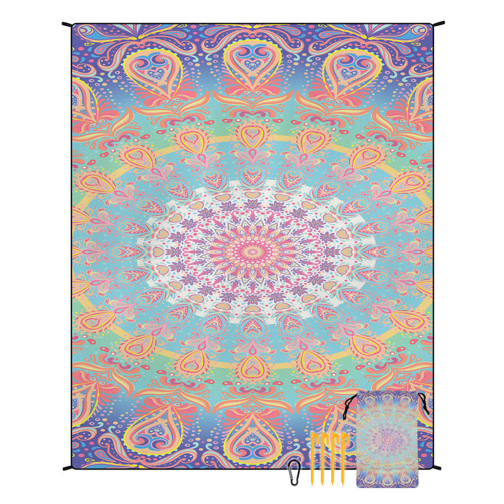 Geometric Print Tapestry
