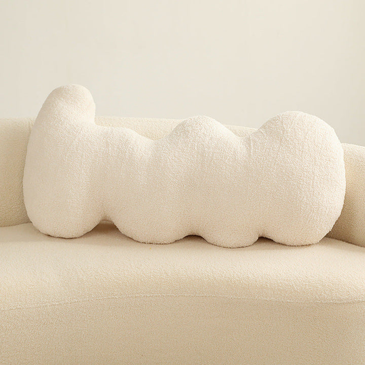 Cactus-shaped cuddle pillow