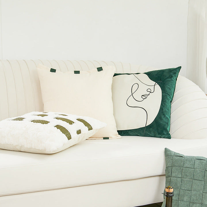 Decorative Pillowcase with modern minimalism and unique art design