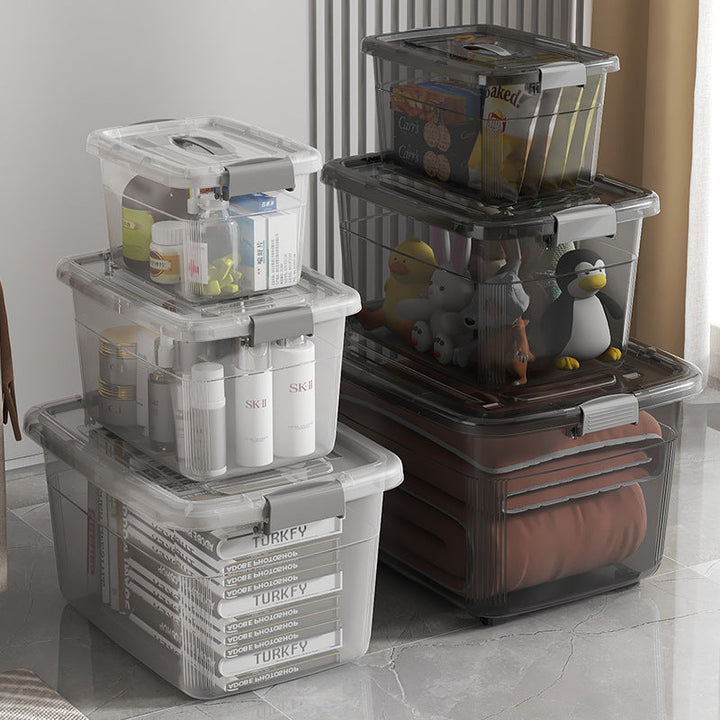 Practical And Versatile Storage Box With Wheels