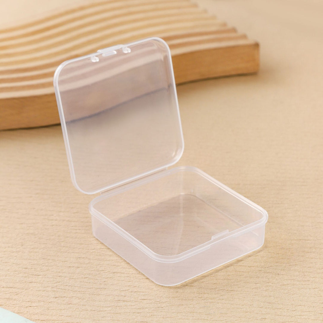 Clear Square Storage Tray Meso Living