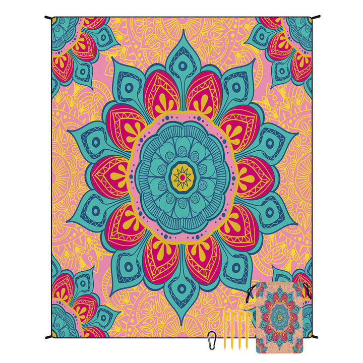 Geometric Print Tapestry