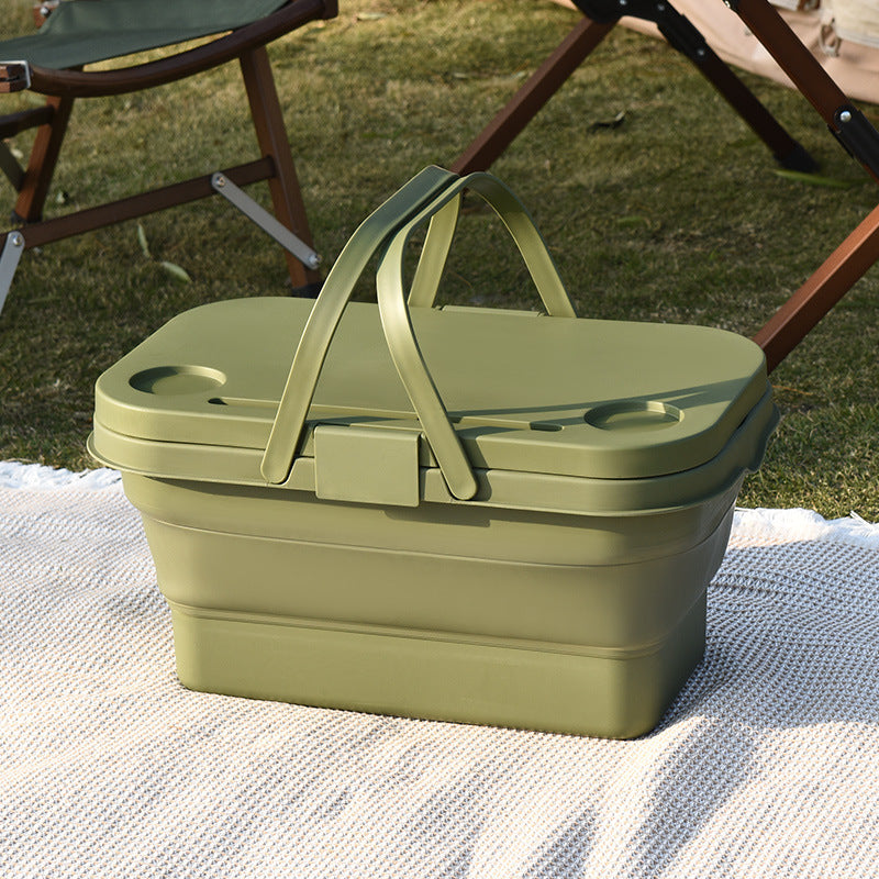 Versatile Outdoor Picnic Storage Basket Meso Living