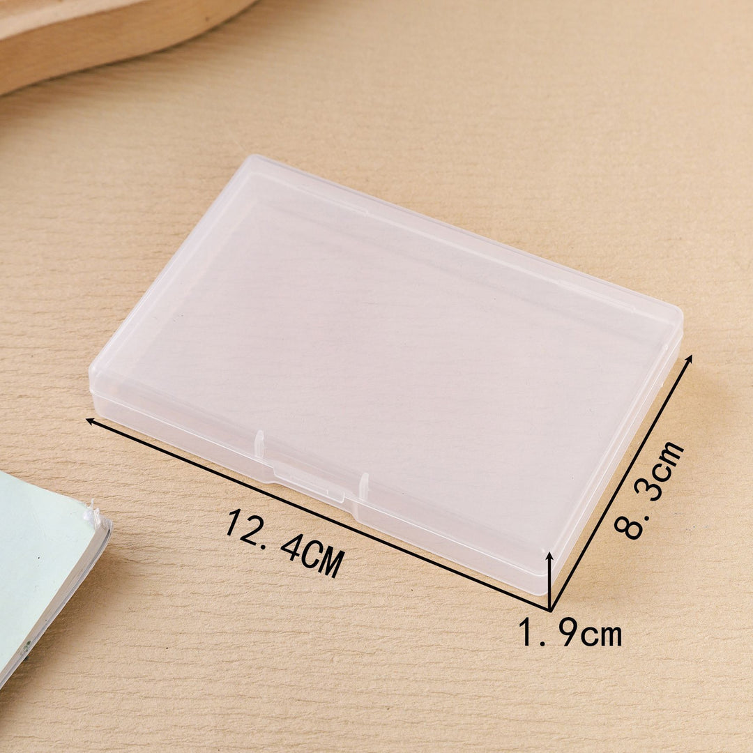 Compact Clear Pill Storage Case Meso Living