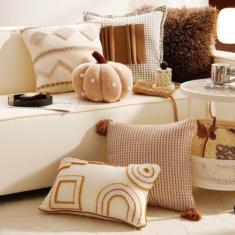 Structured Decorative Cushion Cover