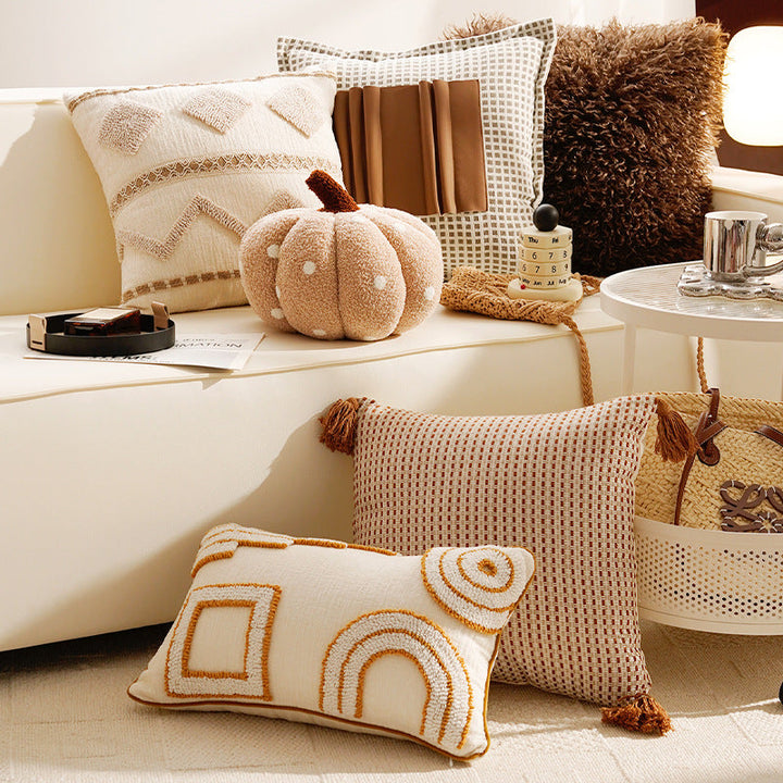 Structured Decorative Cushion Cover