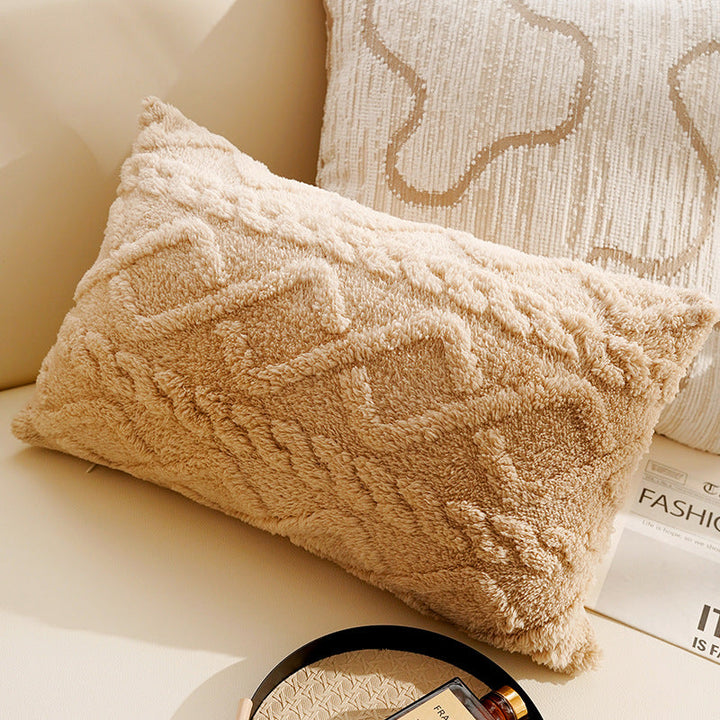 Structured Decorative Cushion Cover