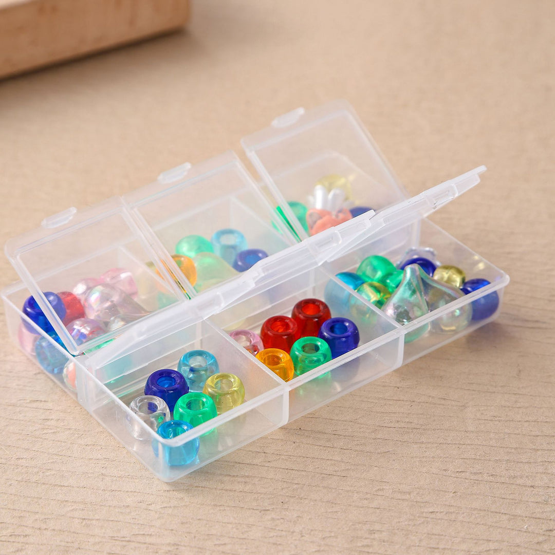 Clear Multi-Compartment Organizer Box Meso Living