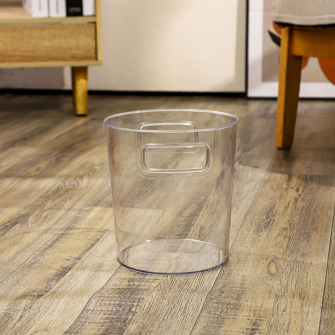 Stylish Transparent Waste Bin Meso Living