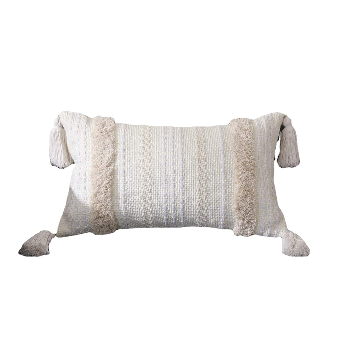Structured Pillowcase with Tassels