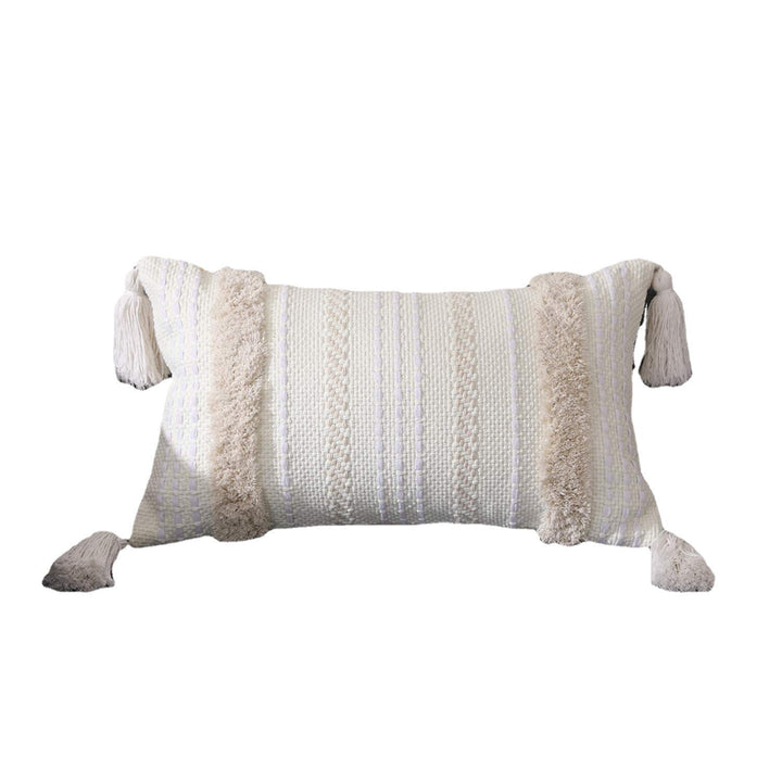 Structured Pillowcase with Tassels