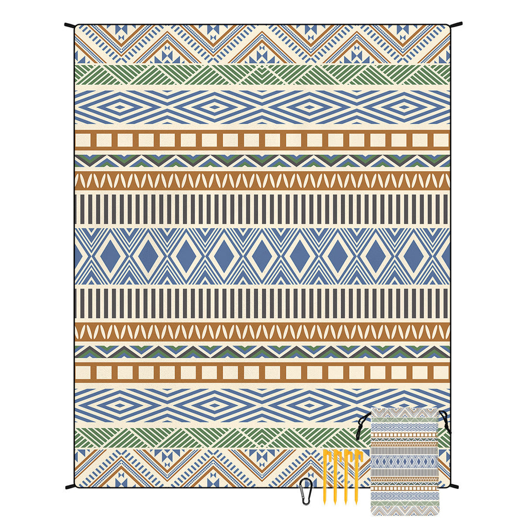 Geometric Print Tapestry
