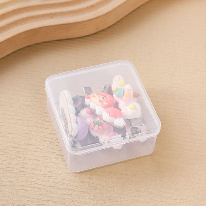 Compact Clear Storage Box Meso Living