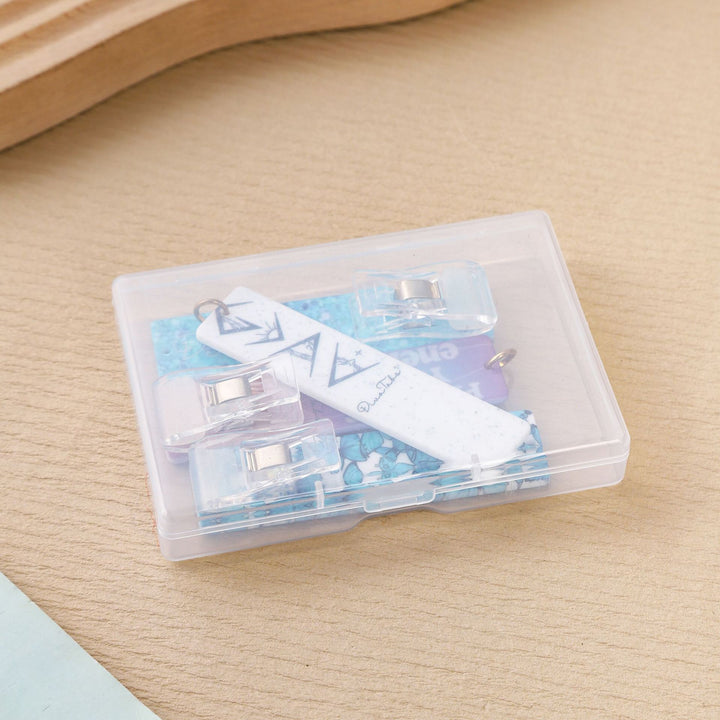 Compact Clear Pill Storage Case Meso Living