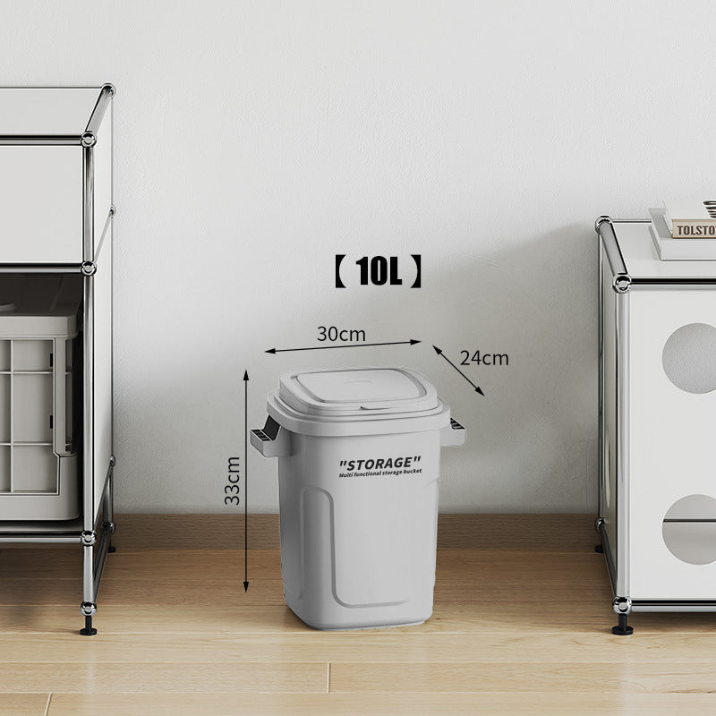 Multi-Purpose Storage Bucket with Lid Meso Living