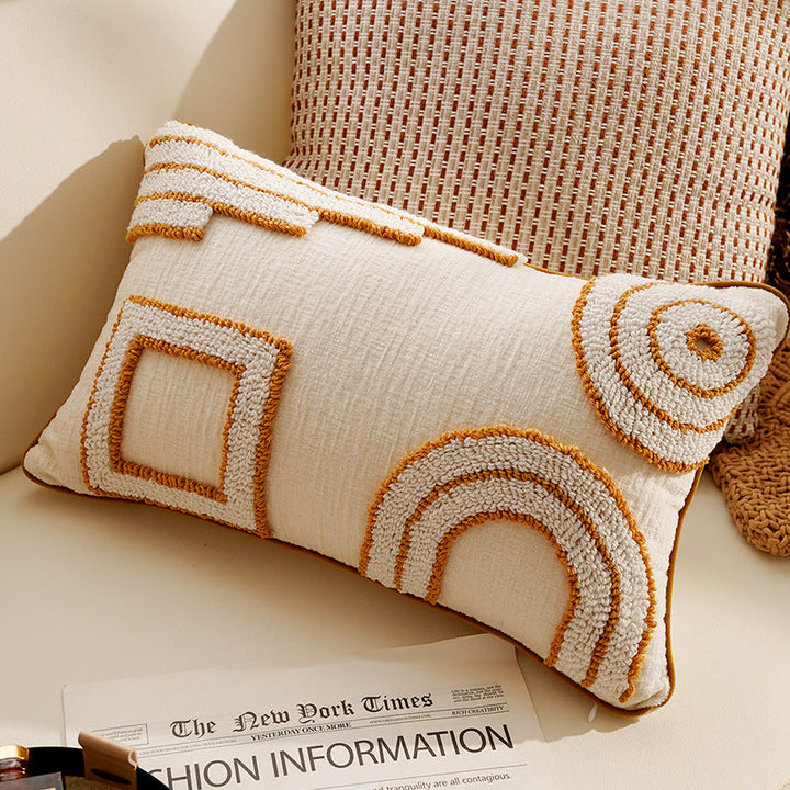 Structured Decorative Cushion Cover