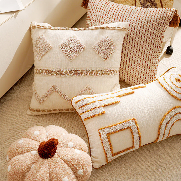 Structured Decorative Cushion Cover