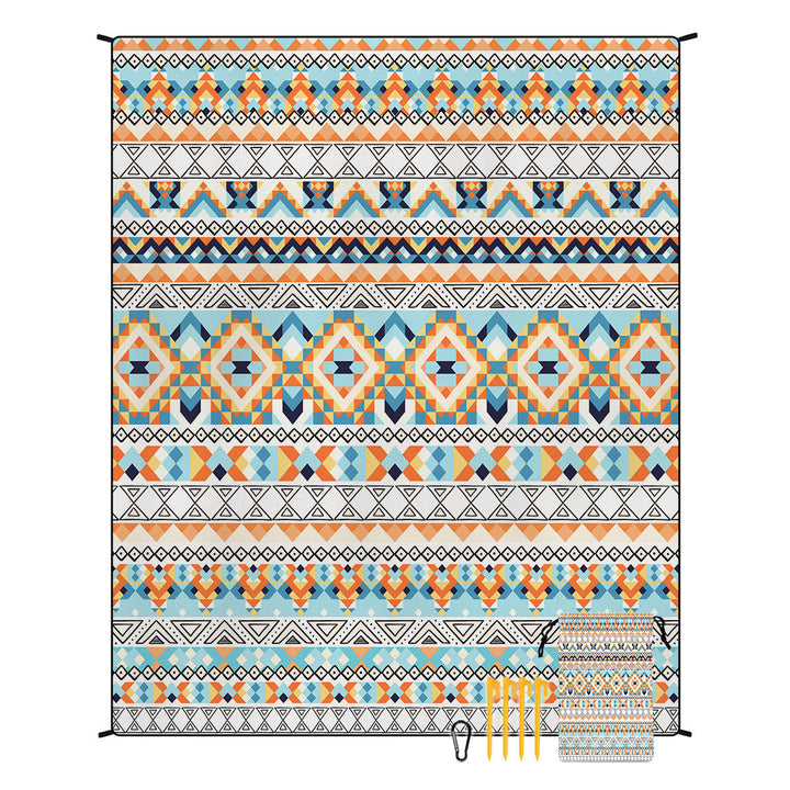 Geometric Print Tapestry