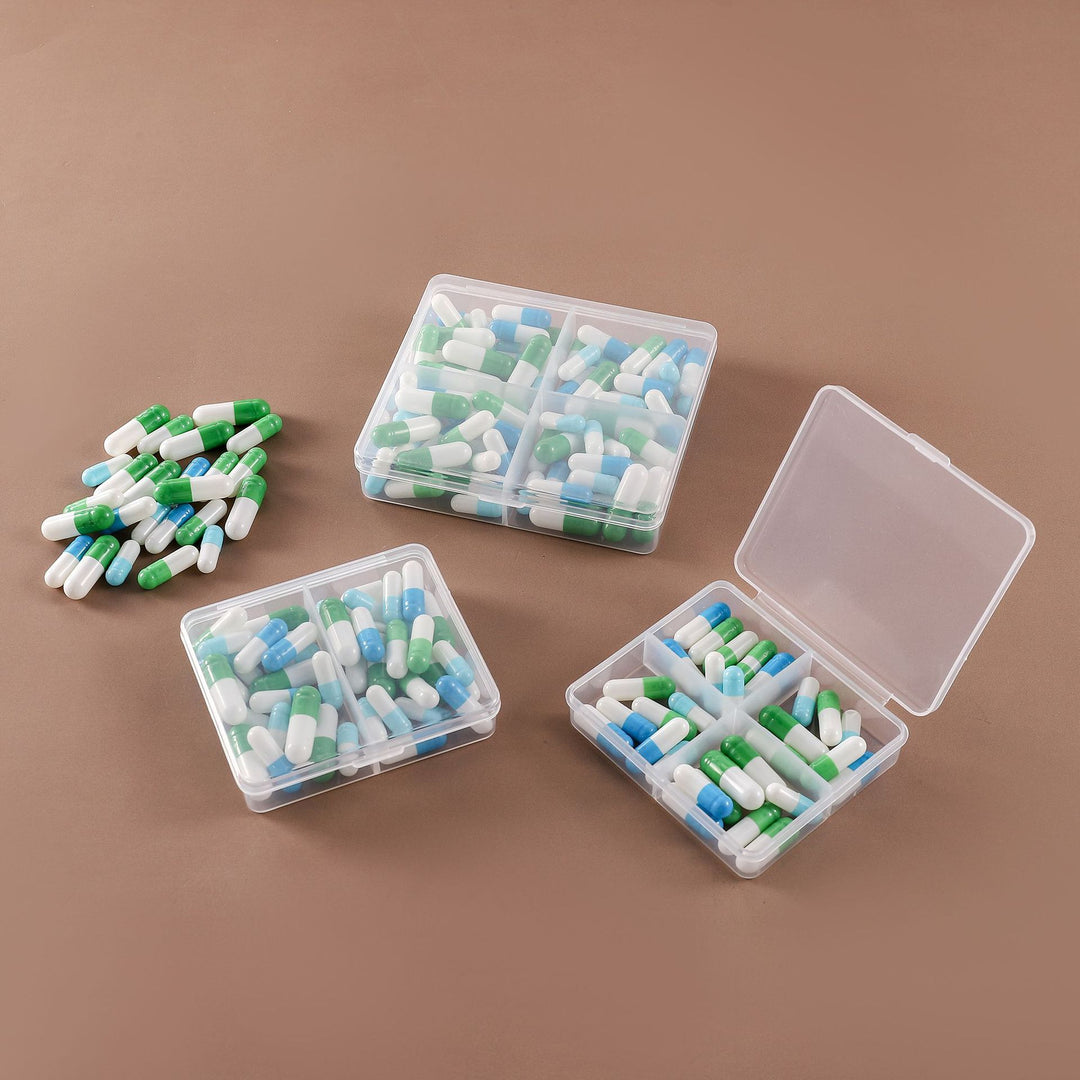 Clear Multi-Sectional Storage Container Meso Living