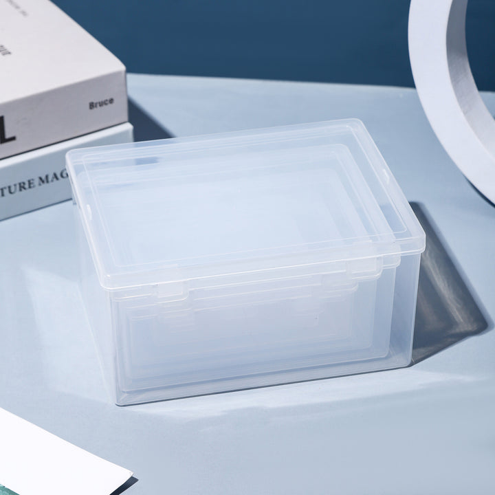 Multi-Purpose Transparent Storage Box Meso Living