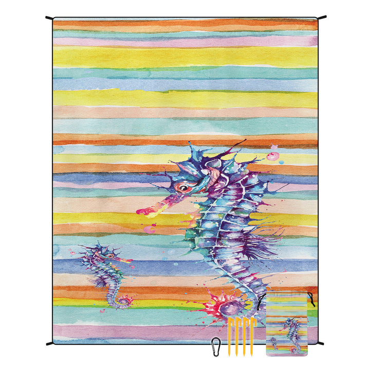 Geometric Print Tapestry