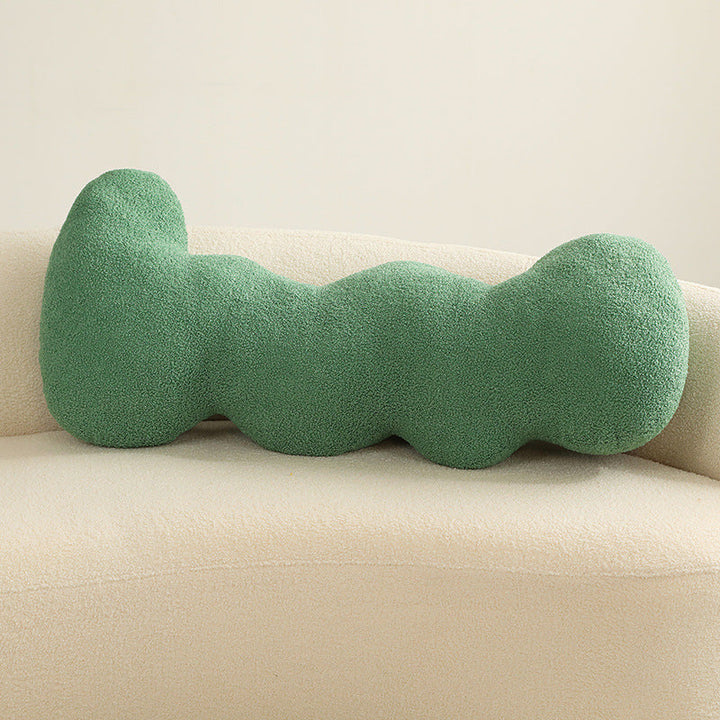 Cactus-shaped cuddle pillow