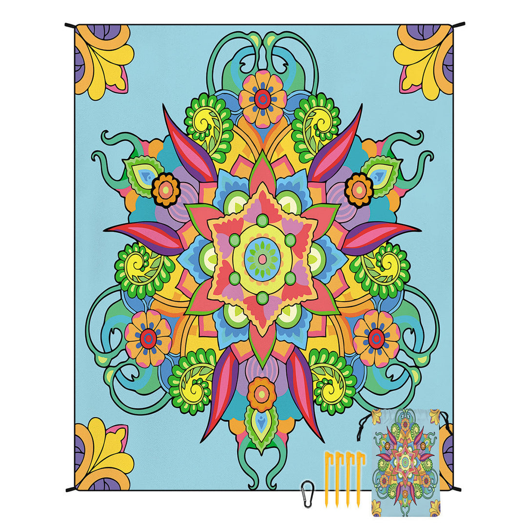 Geometric Print Tapestry