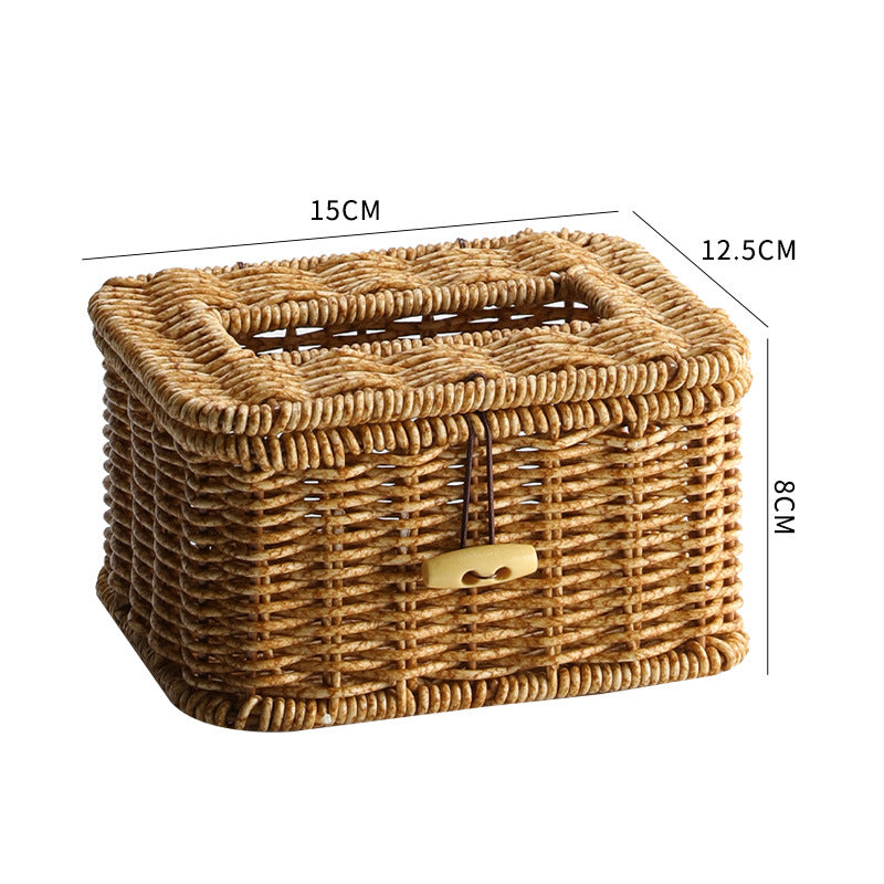 Decorative Handwoven Storage Box