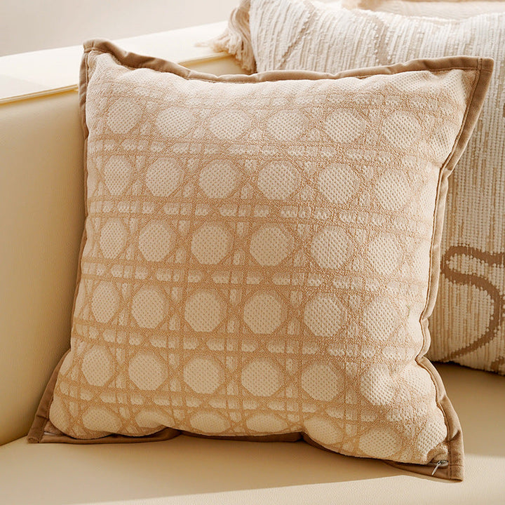 Structured Decorative Cushion Cover