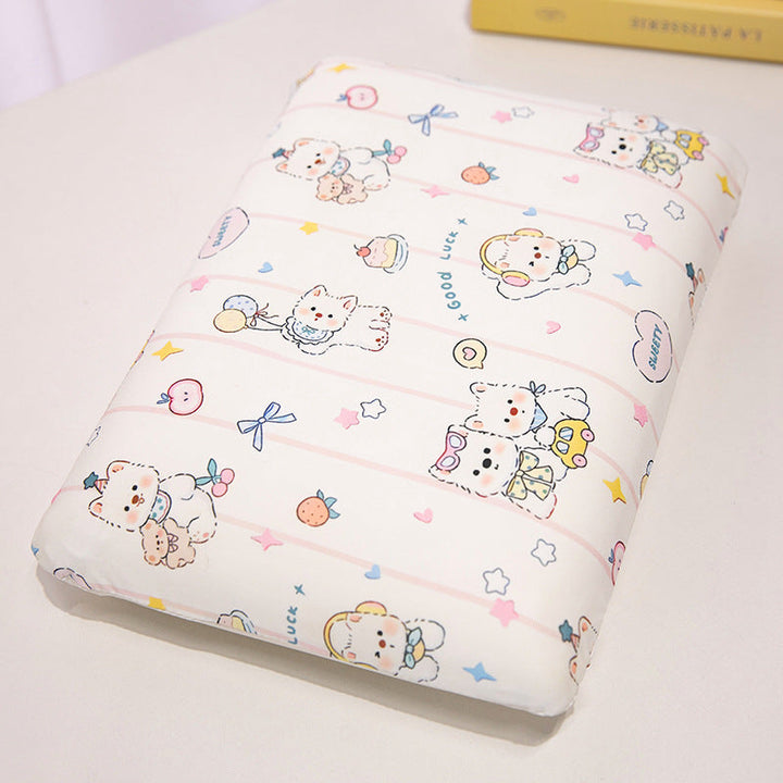 Comfortable cushion with playful animal design