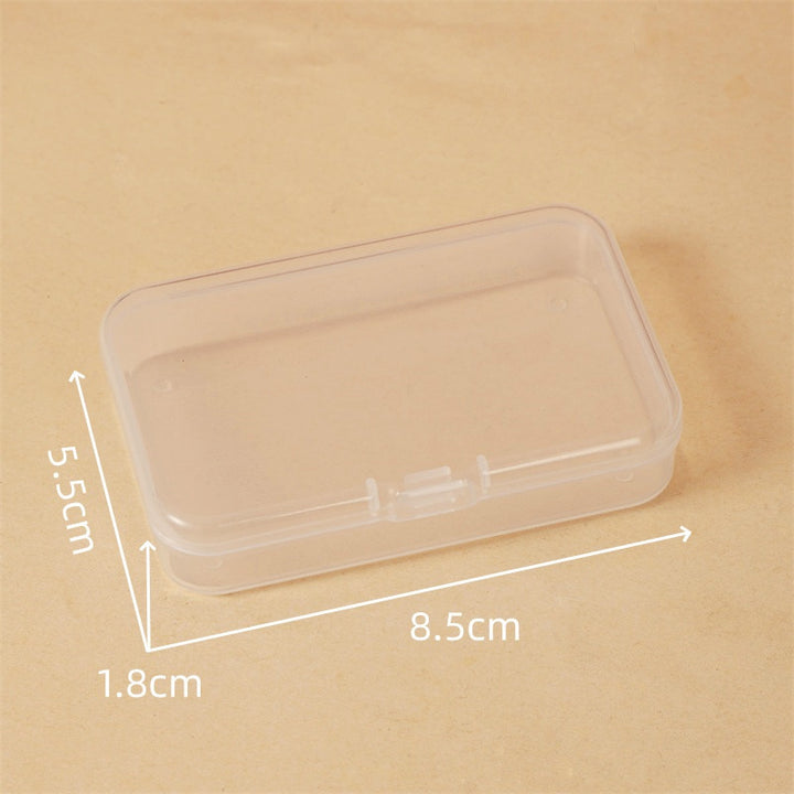 Compact Clear Pill Storage Case Meso Living