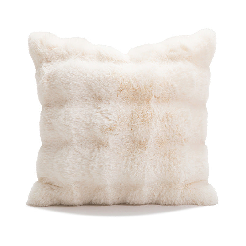 pillow with structured cover