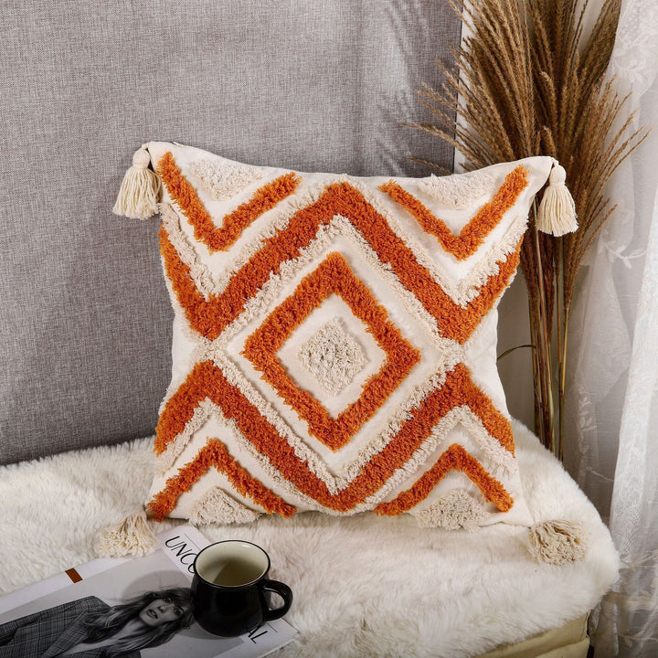 Artistic decorative cushion cover