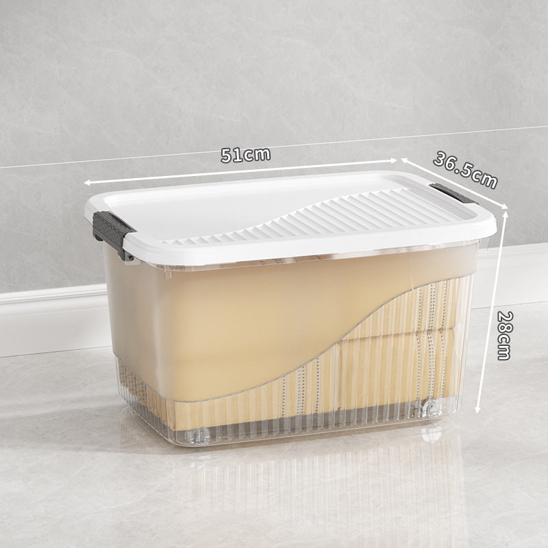Multi-Functional Storage Box with Durable Lid Meso Living