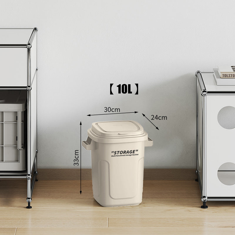 Multi-Purpose Storage Bucket with Lid Meso Living