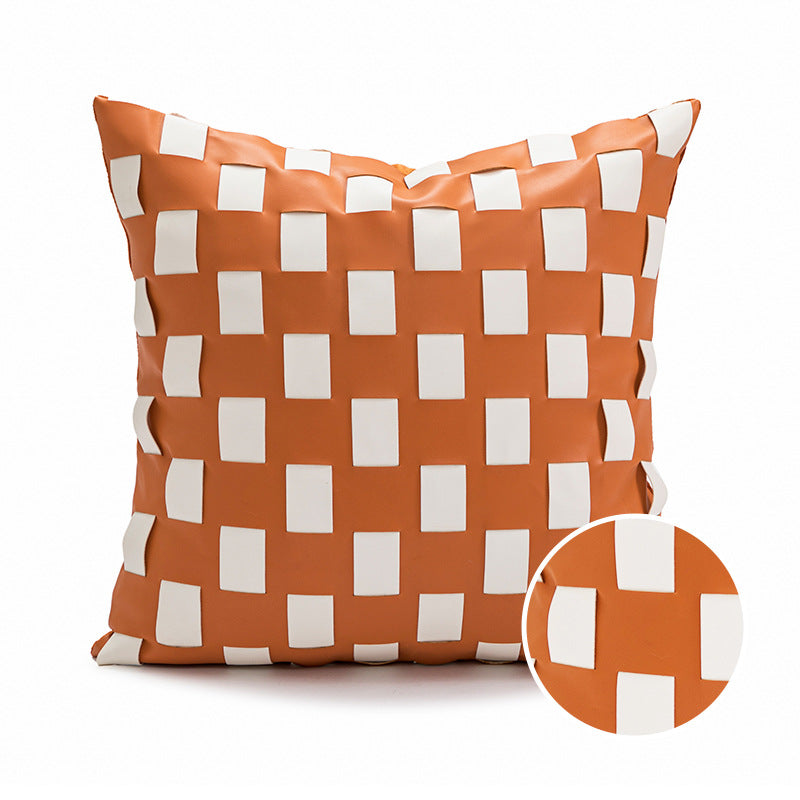 pillow with structured cover