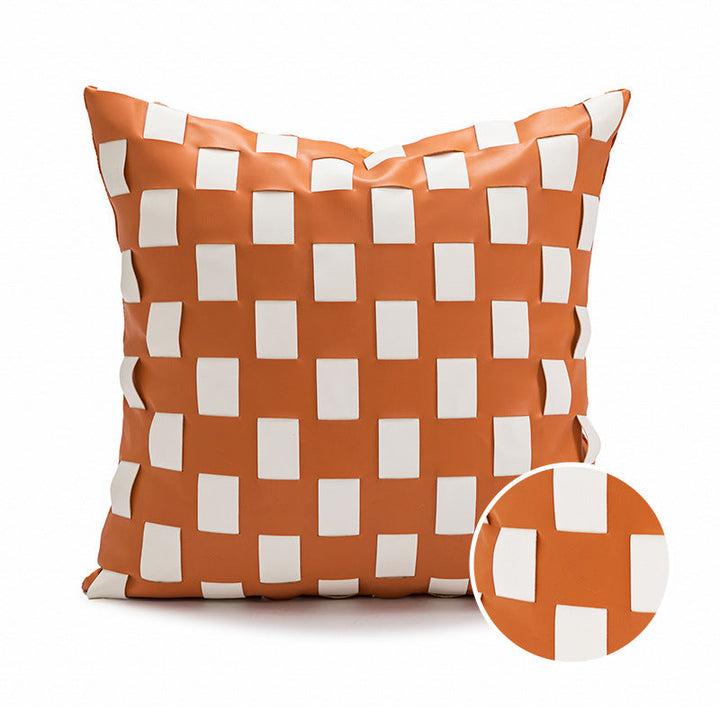 pillow with structured cover